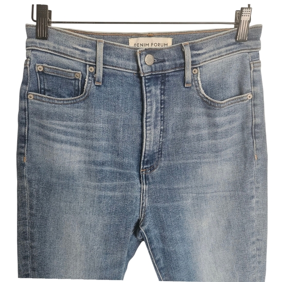 Denim Forum The Lola High Rise Skinny Crop Size 29 - Picture 3 of 9